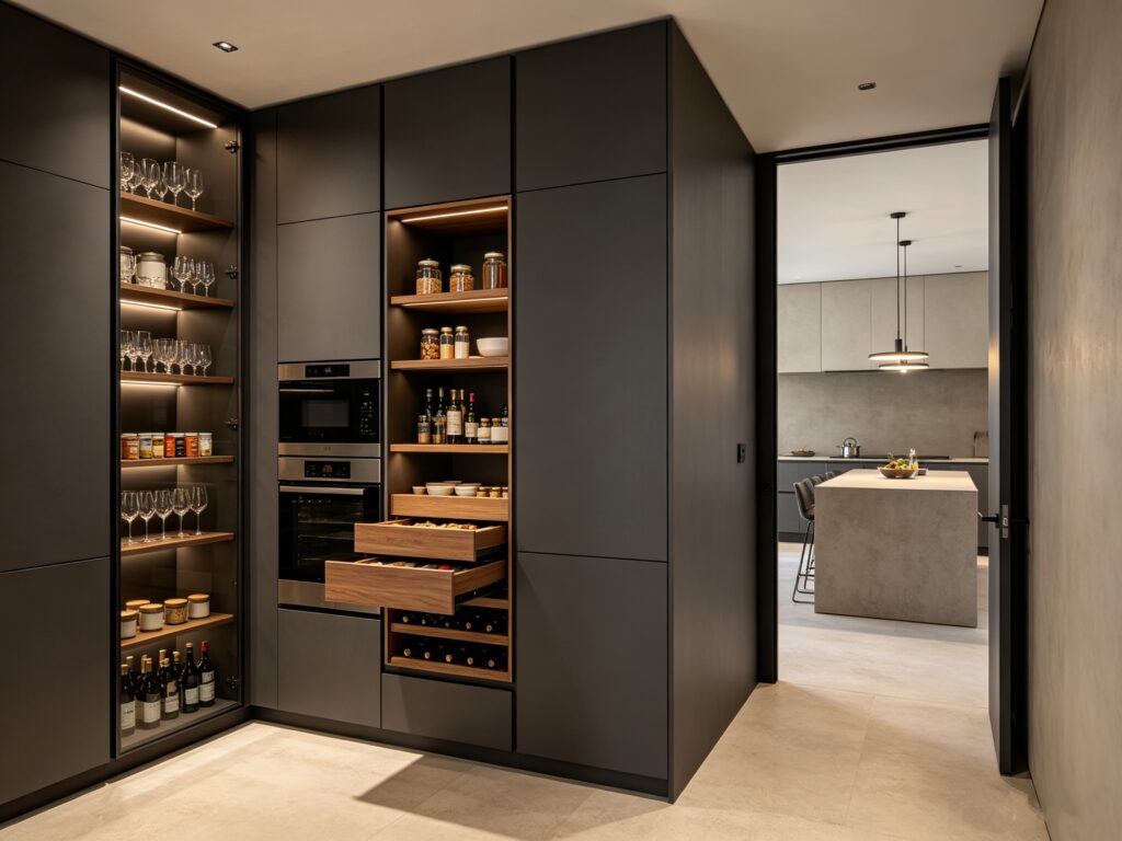 Premium Custom Pantry Cabinets