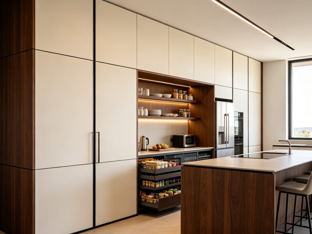 Premium Custom Pantry Cabinets