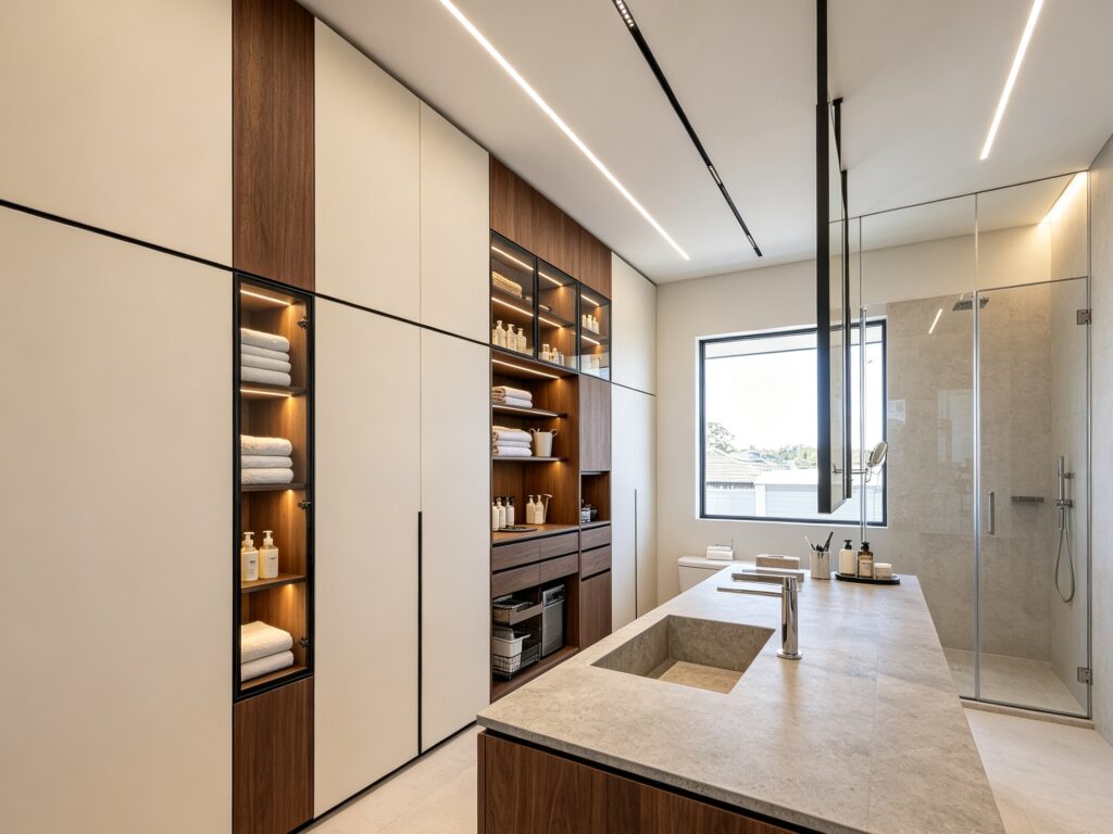 Premium Custom Linen Cabinets