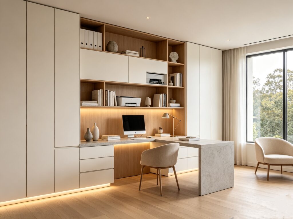 Premium Custom Home Office Cabinets