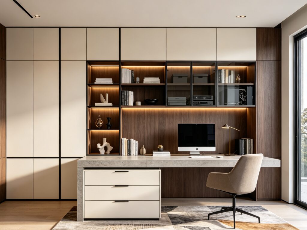 Premium Custom Home Office Cabinets