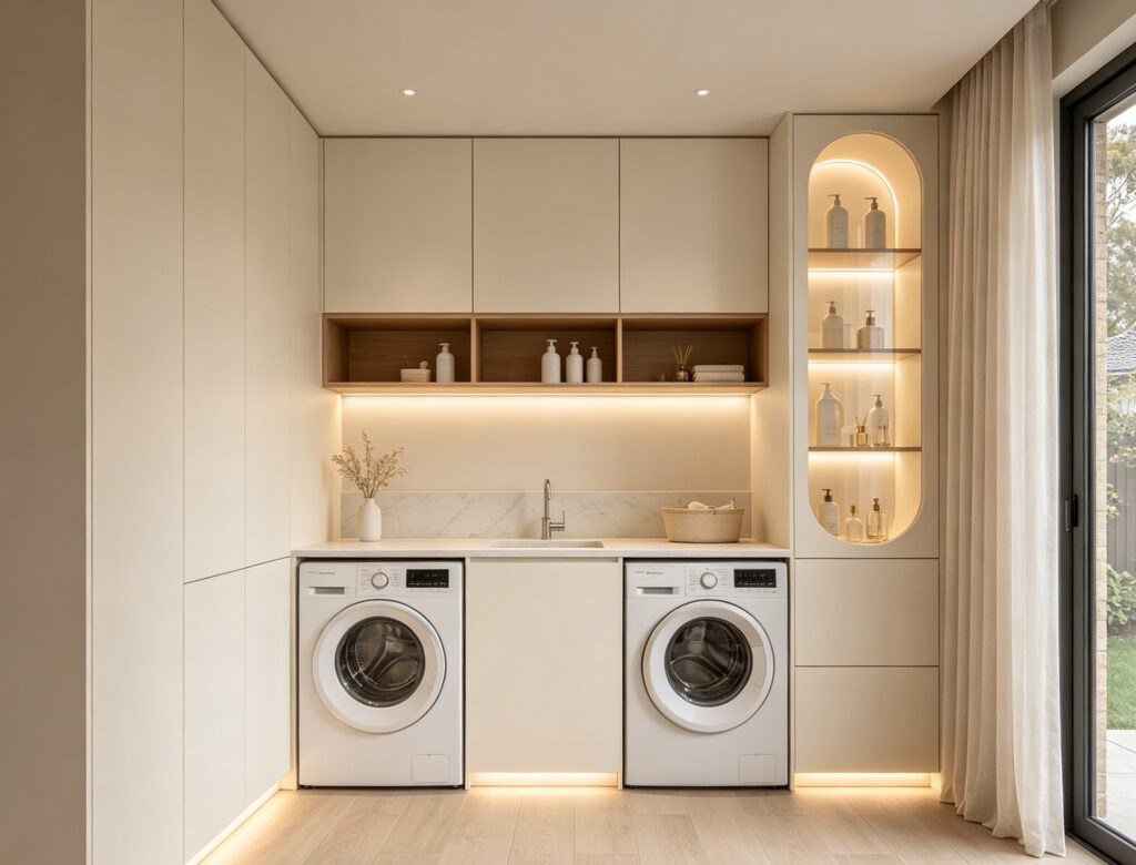 Premium Custom Laundry Cabinets