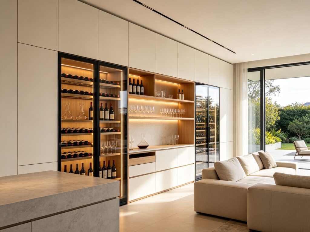 Premium Custom Wine Cabinets