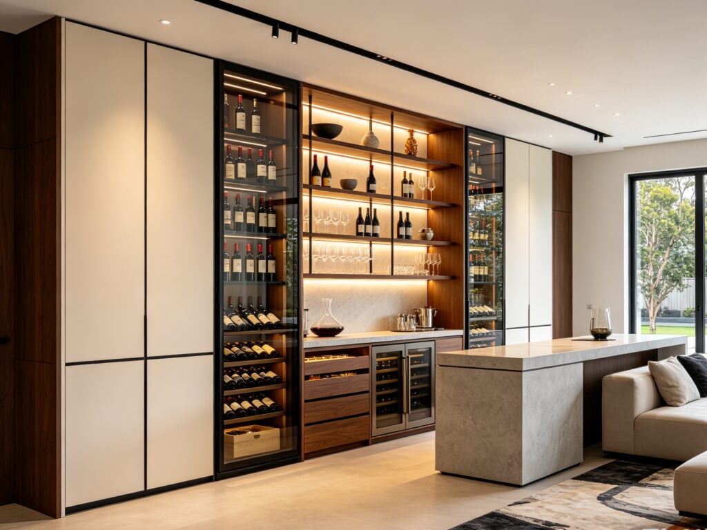 Premium Custom Wine Cabinets